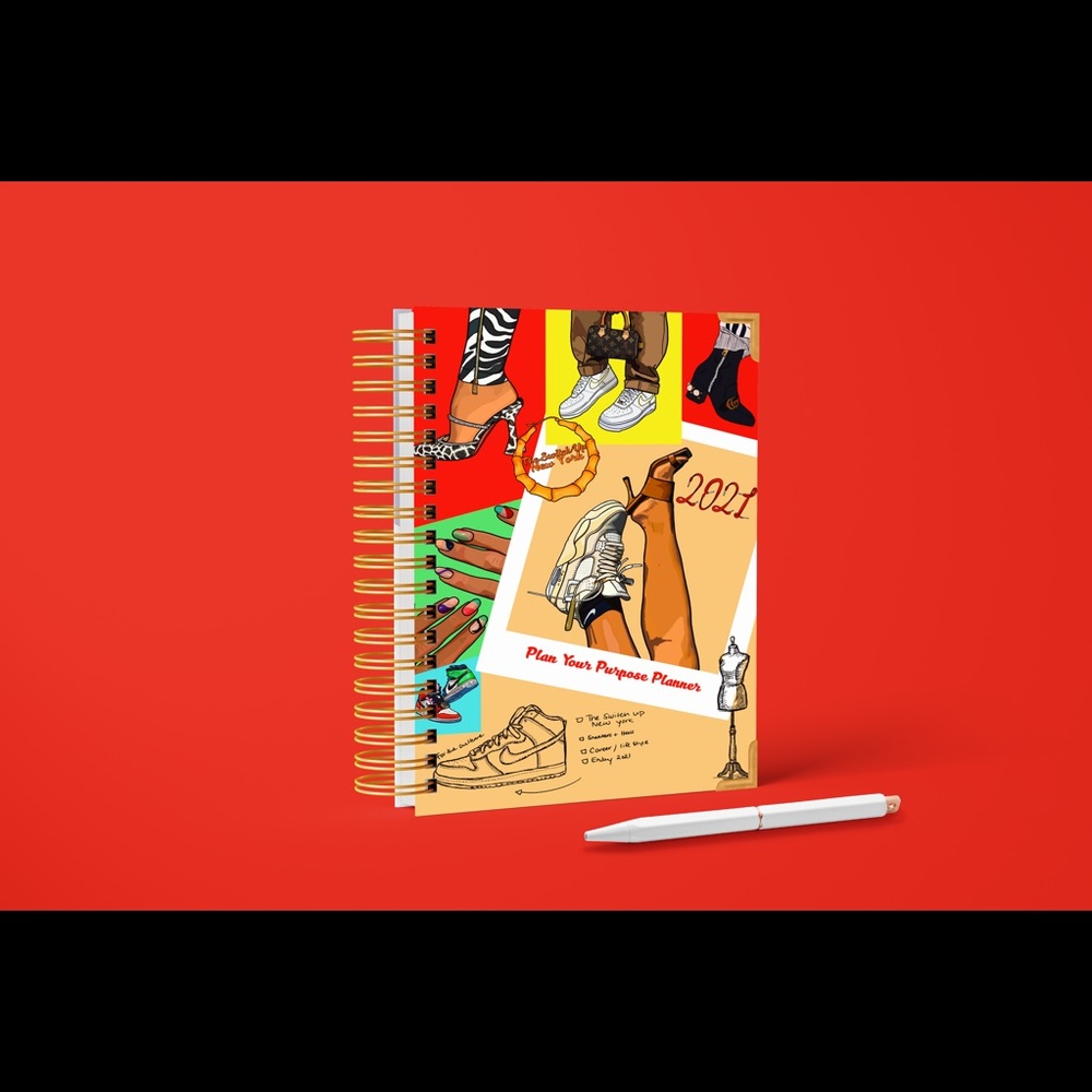 Sneaker inspired Plan Your Purpose Planner